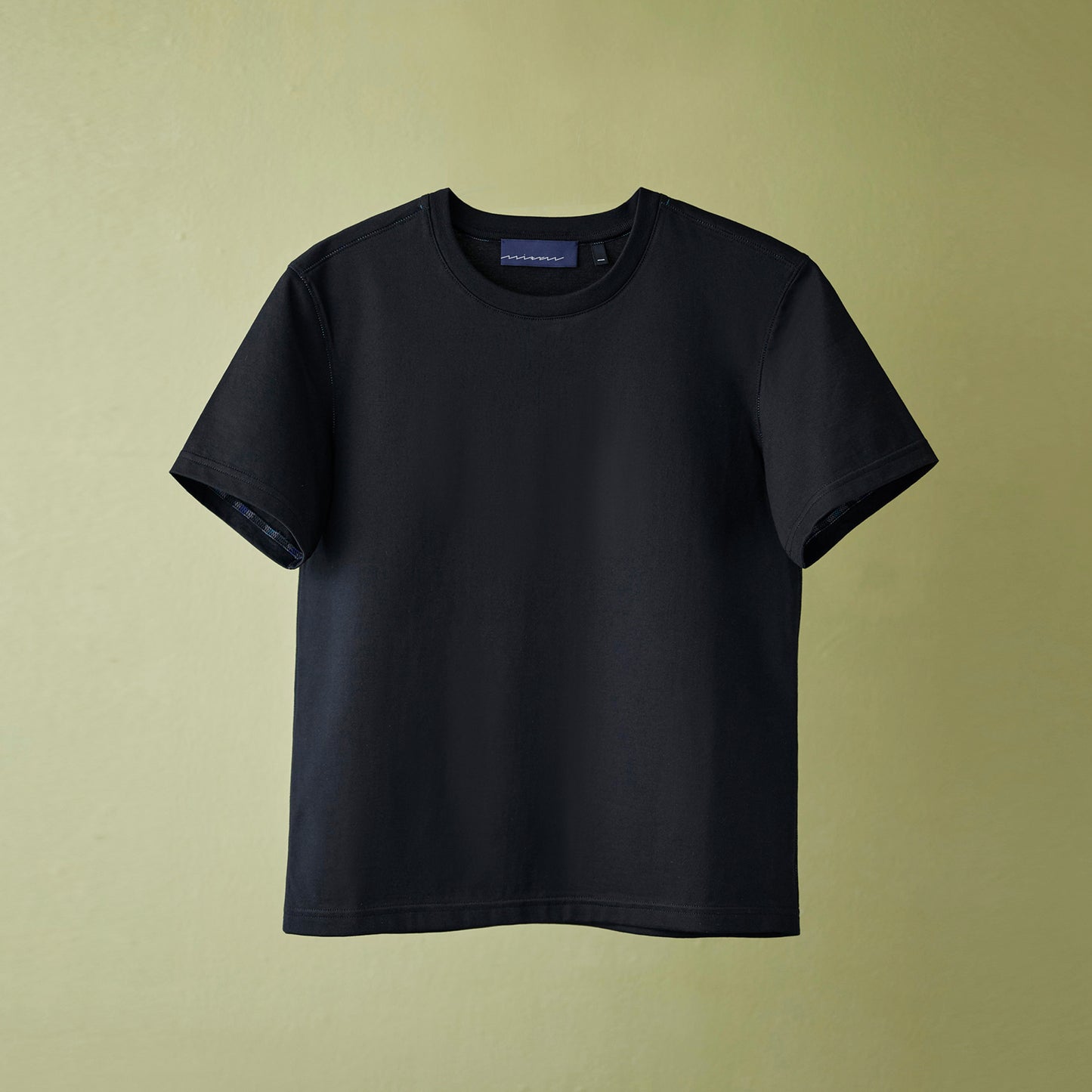 絣コットンTシャツ
