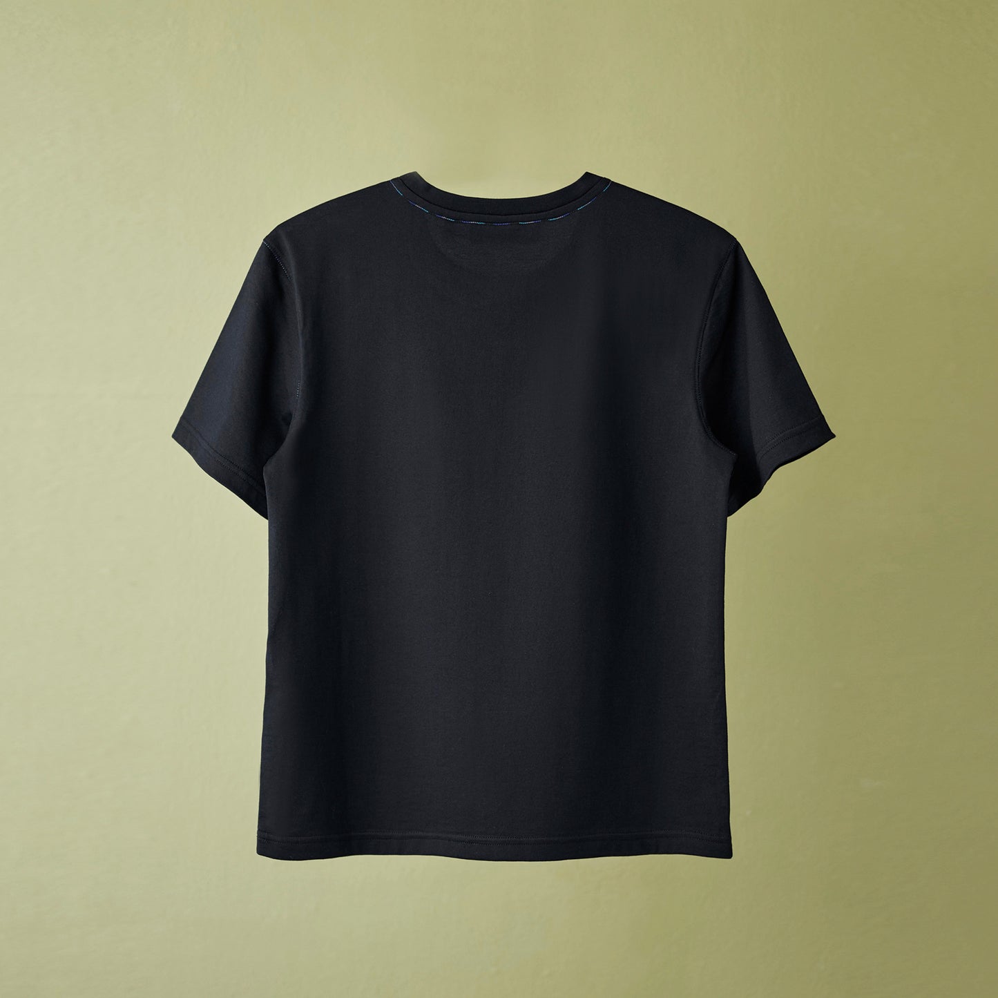 絣コットンTシャツ