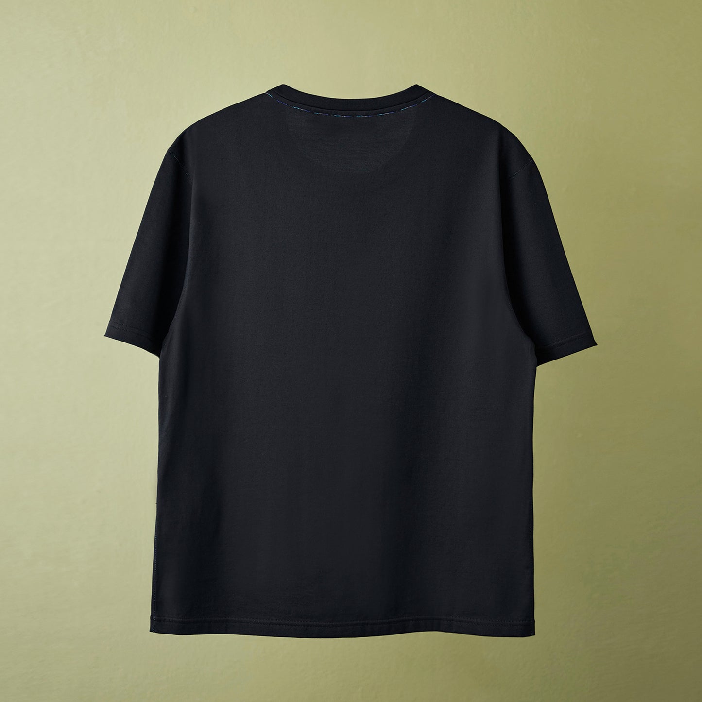 絣コットンTシャツ