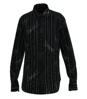 Classic Shirt/Men's - Kurume Kasuri Original Katsu Dragonfly / 6