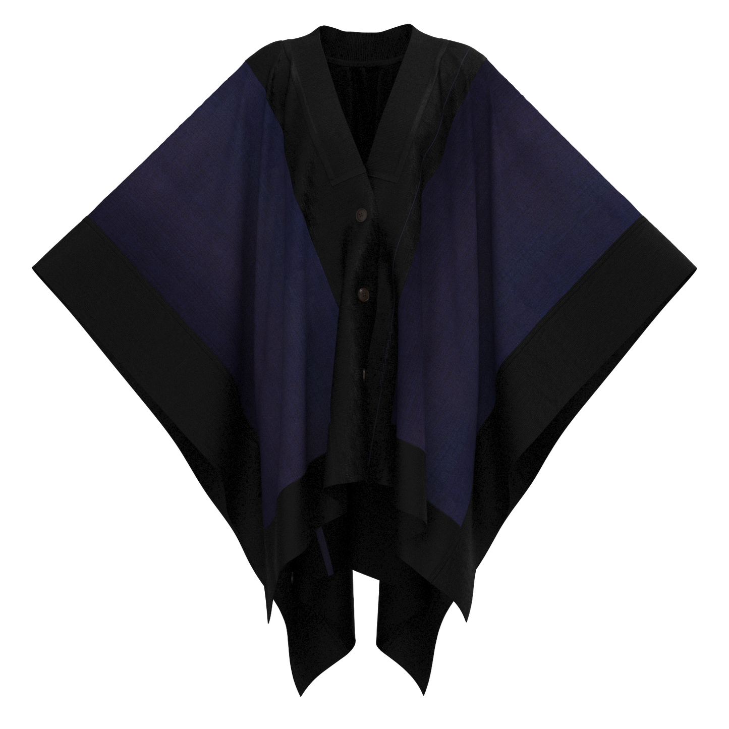 KAMUI - 牛首紬「勝」ランダムタテ絣フラシ雨