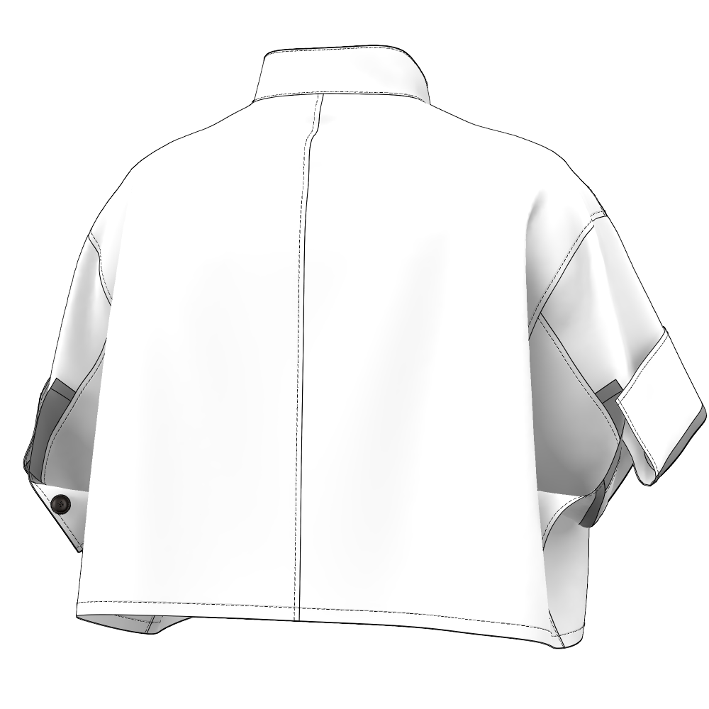 short shirt blouson / ladies