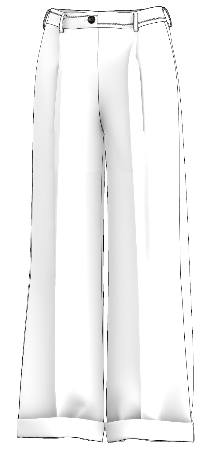 wide pants / ladies