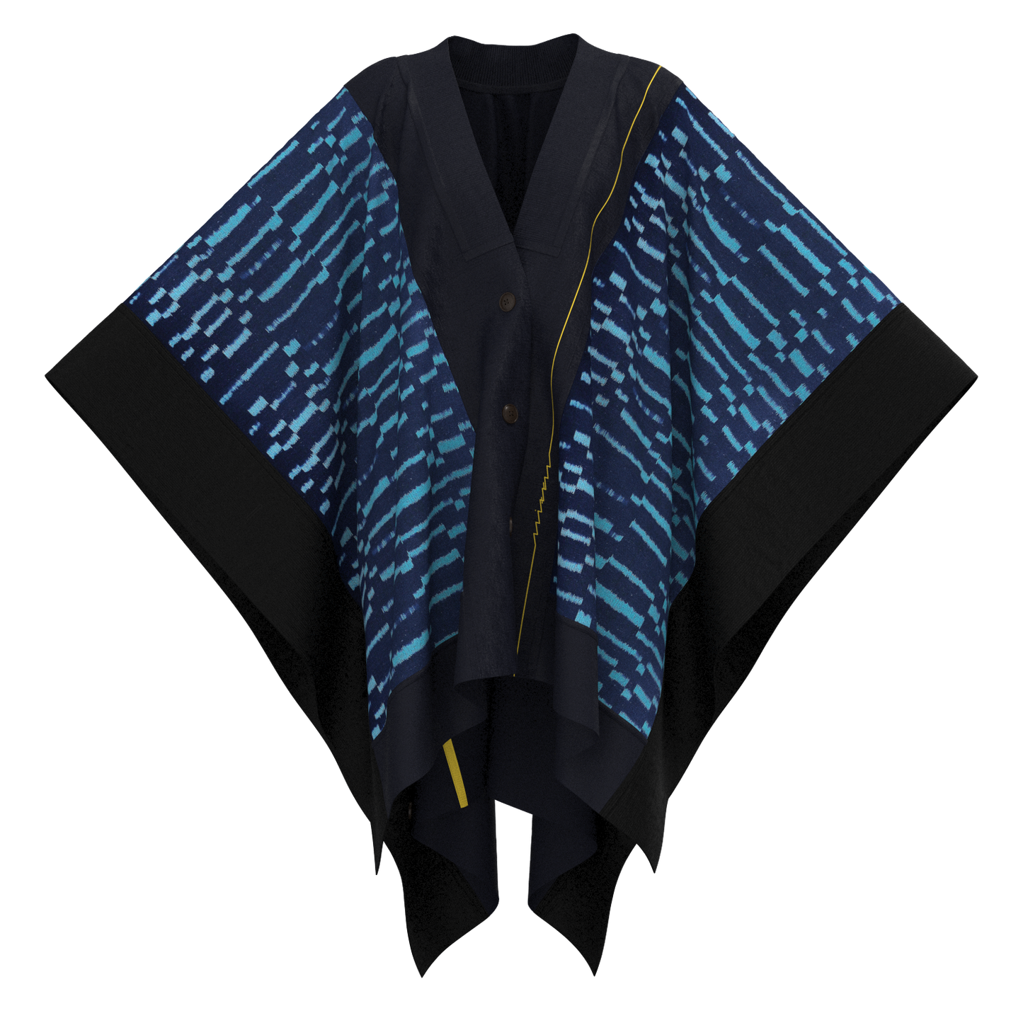 KAMUI - 久留米絣 板絣(特)波ブロック