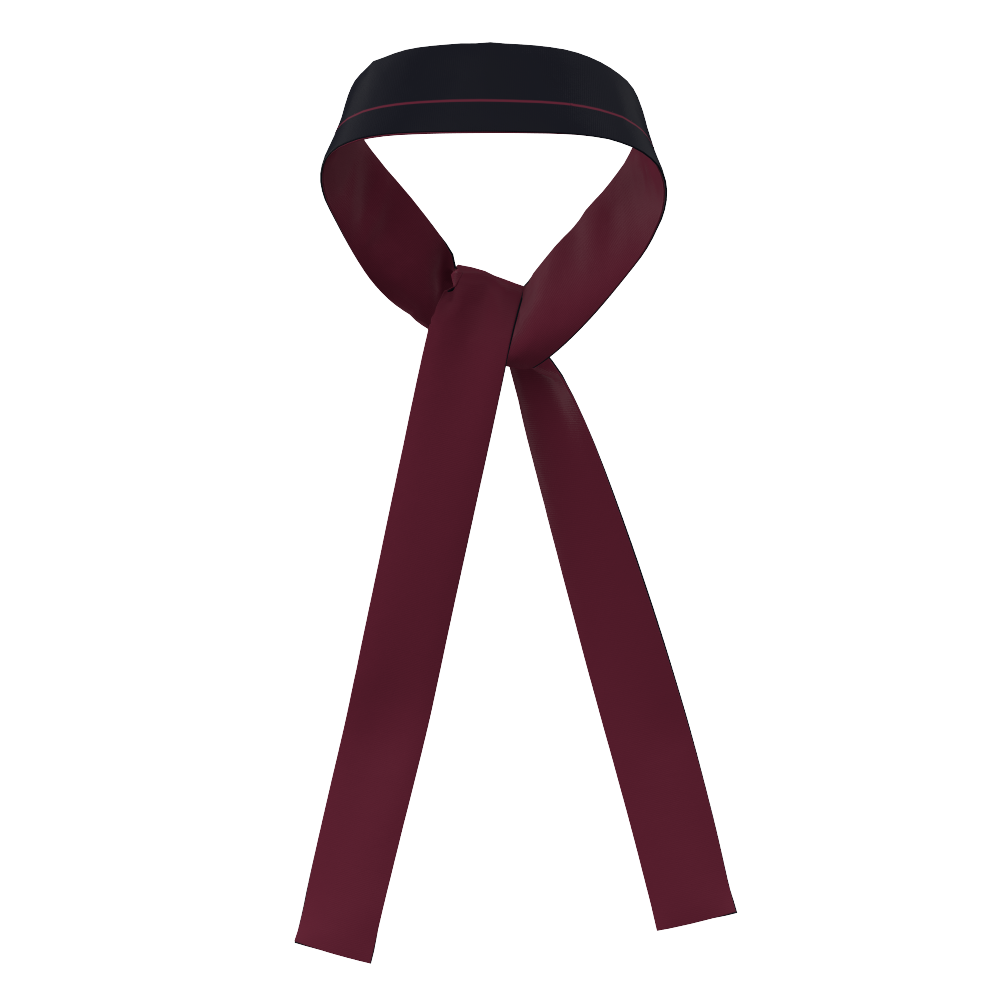 MIZEN Knit Mini Tie Red