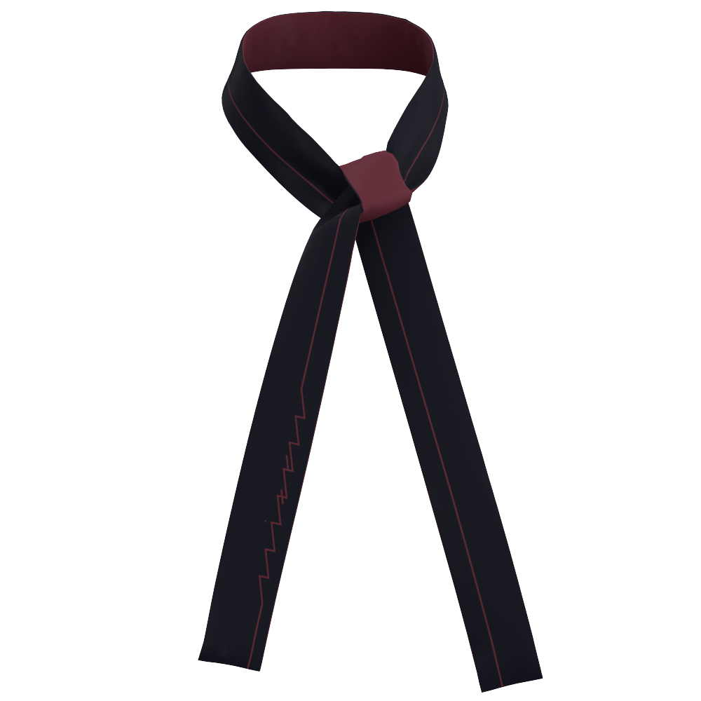 MIZEN Knit Mini Tie Red