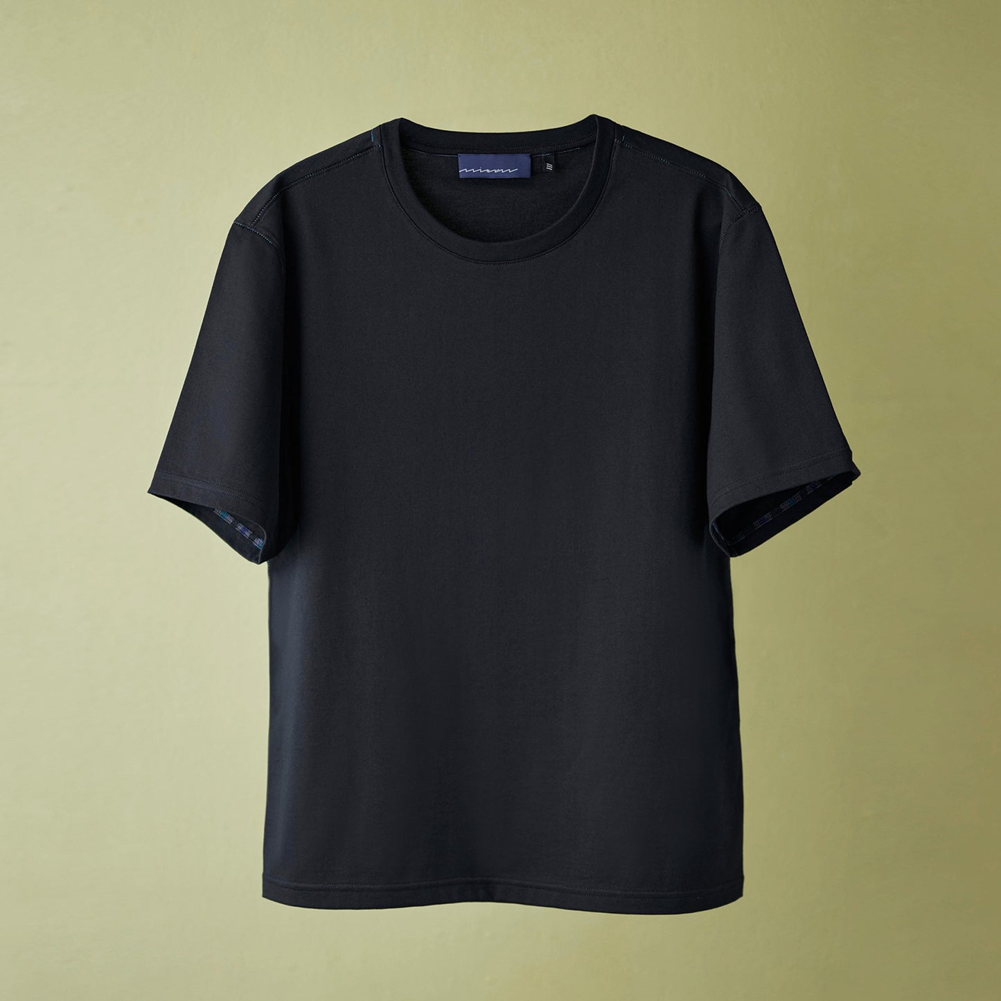 絣コットンTシャツ