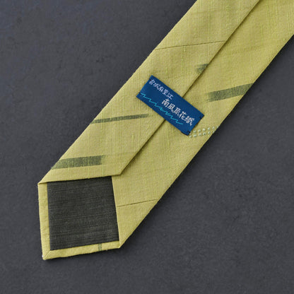 Slash tie - Haebaru Kaori "Noboru" Kwan Kwan Kaori warp ikat