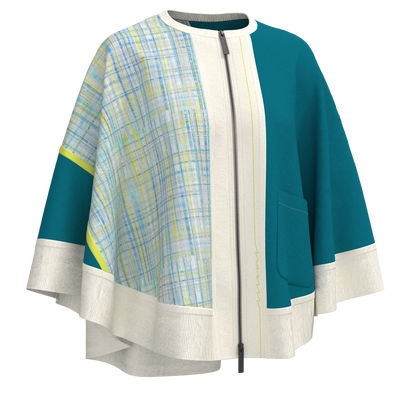 KIMONO knit circle cape