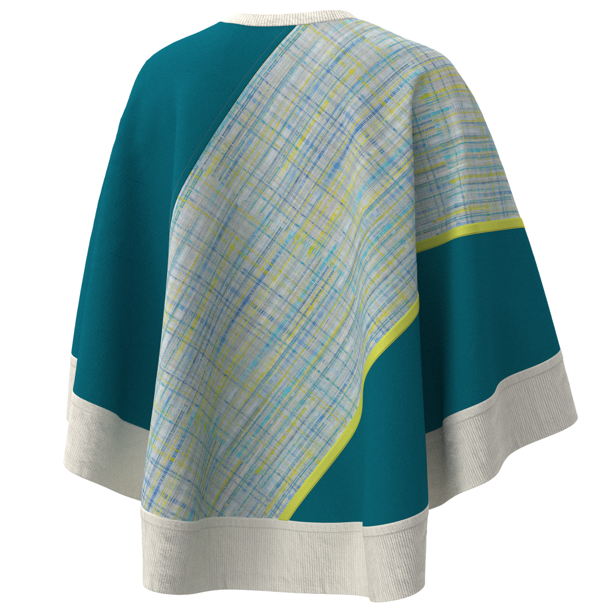 KIMONO knit circle cape