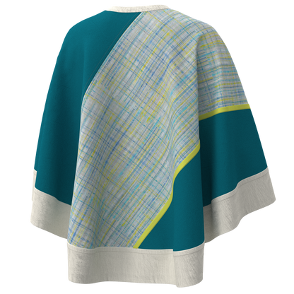KIMONO knit circle cape