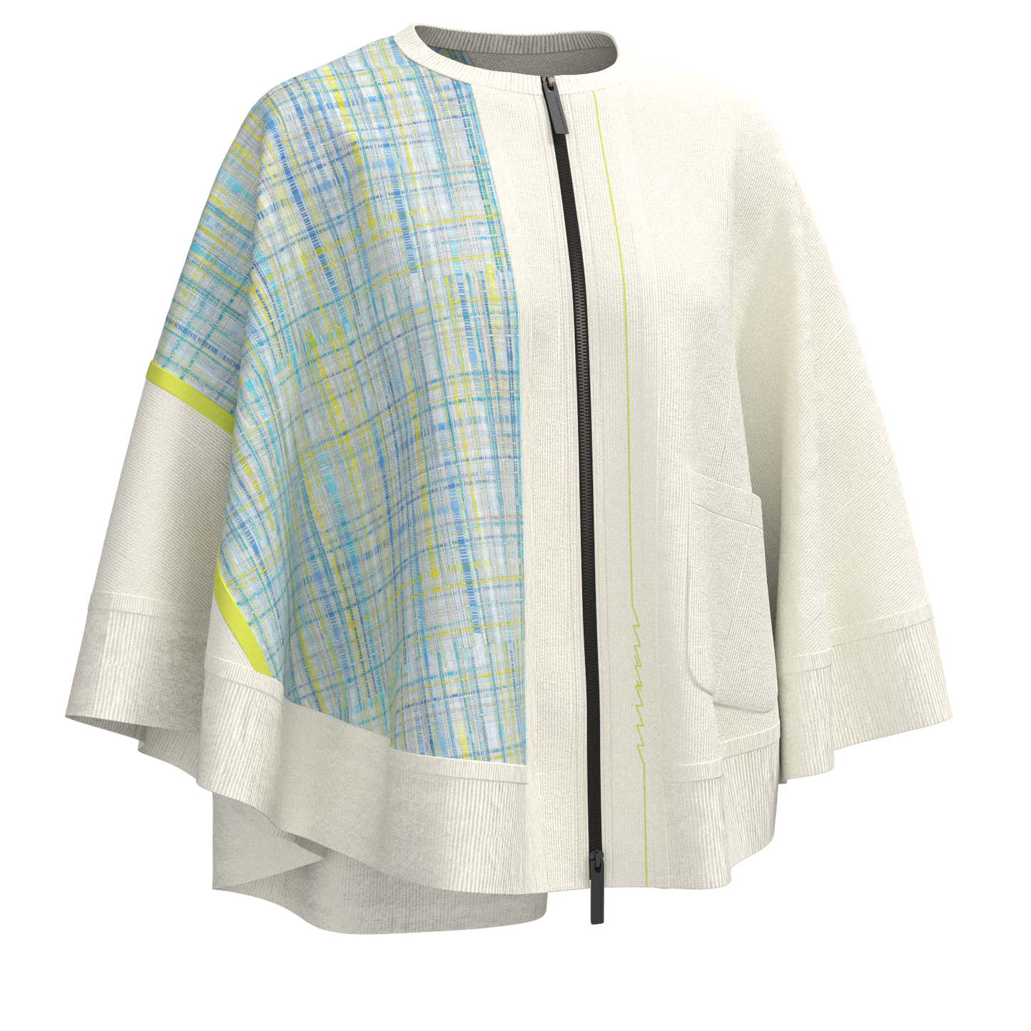 KIMONO knit circle cape