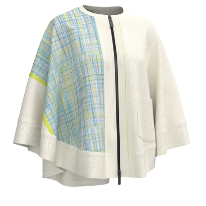 KIMONO knit circle cape