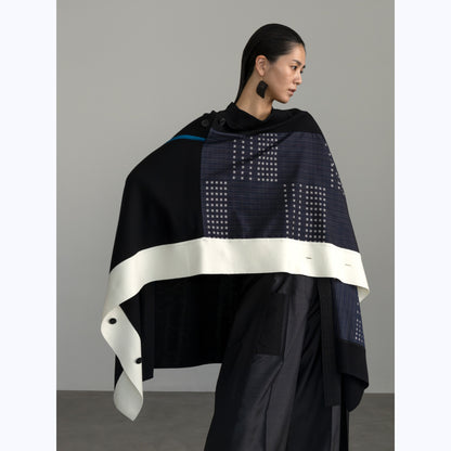 KAMUI - 本場大島紬　華かすり「勝」泥藍