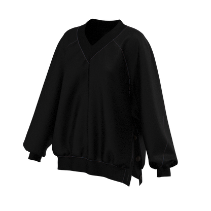 Horizon Sweatshirt V - French Terry Black