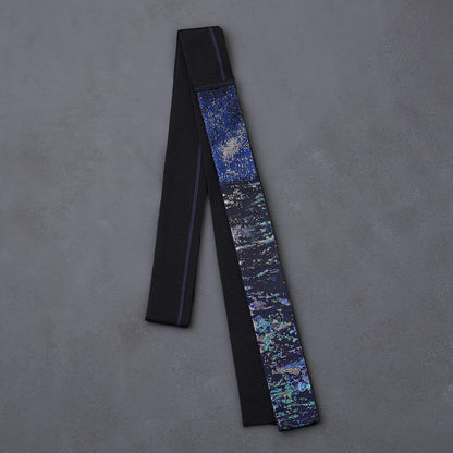 KIMONOニット タイダブル - 螺鈿織　星空と海