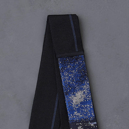 KIMONOニット タイダブル - 螺鈿織　星空と海