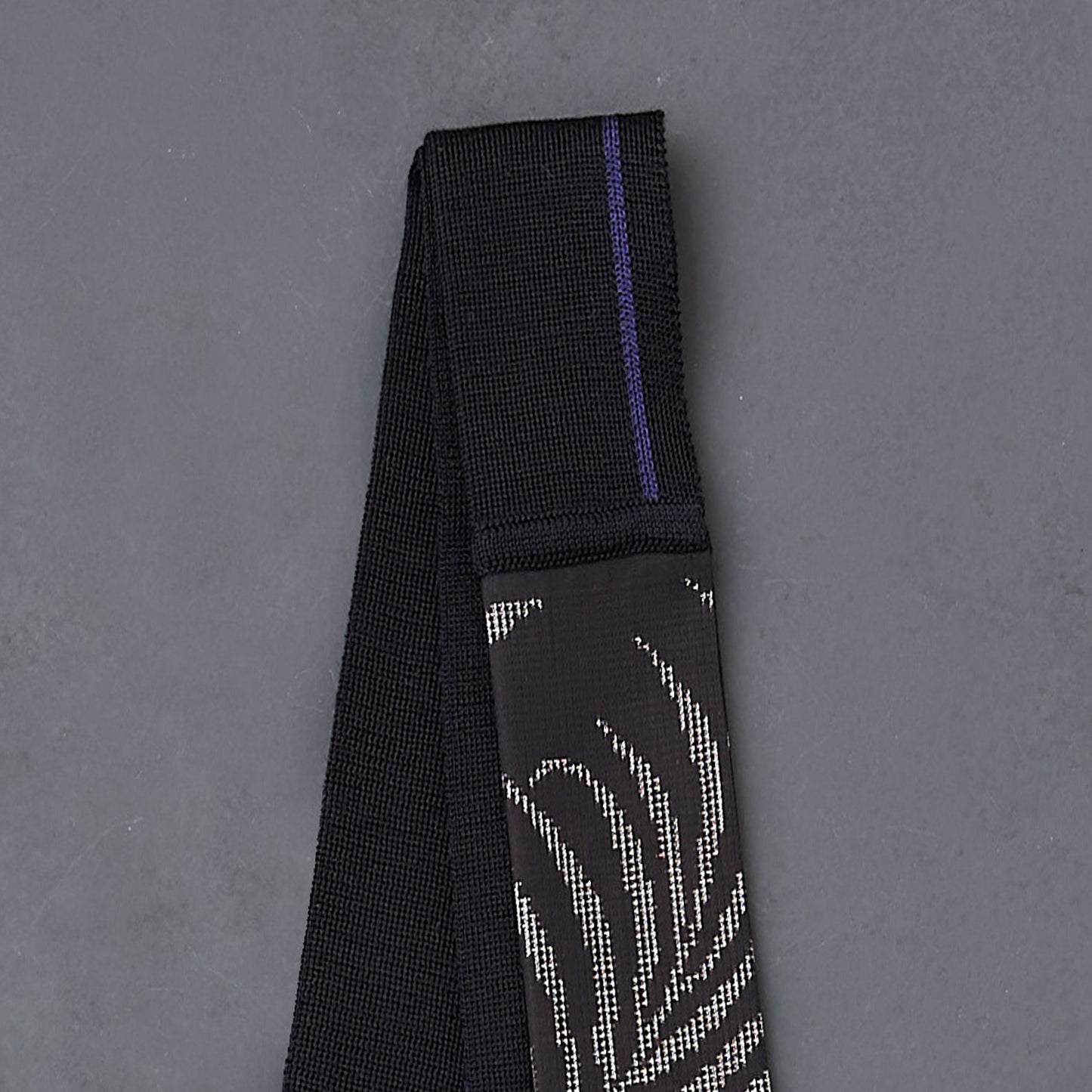 KIMONOニット タイダブル - 本場大島紬　シダ泥