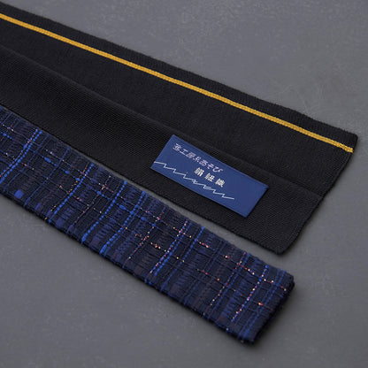 KIMONOニット タイダブル - 絹紐織　「勝」