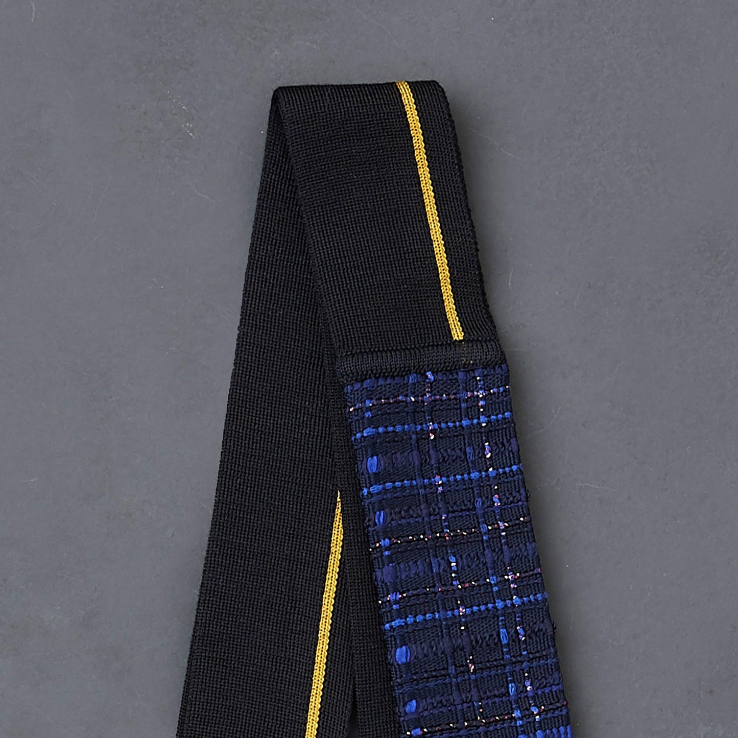 KIMONOニット タイダブル - 絹紐織　「勝」