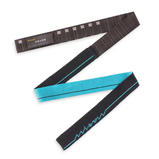 KIMONOニット　ミニタイ - 本場大島紬　華かすり　泥