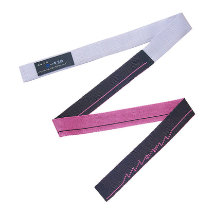 KIMONOニット　ミニタイ - 牛首紬 「昇」シャンブレー 降らし雨