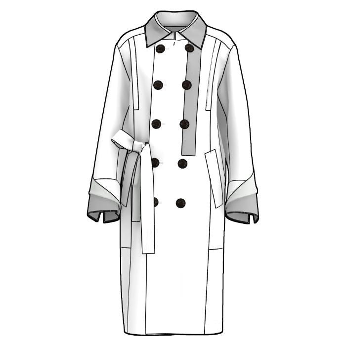Tailoring fee Men's long coat double SIZE3